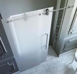 Frosted glass shower doors hesperia apple valley